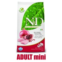 N&D Prime DOG Adult Mini Chicken&Pomegranate 800g (kuře a granátové jablko)
