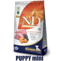 N&D Grain Free Pumpkin DOG Puppy Mini Lamb & Blueberry 7kg