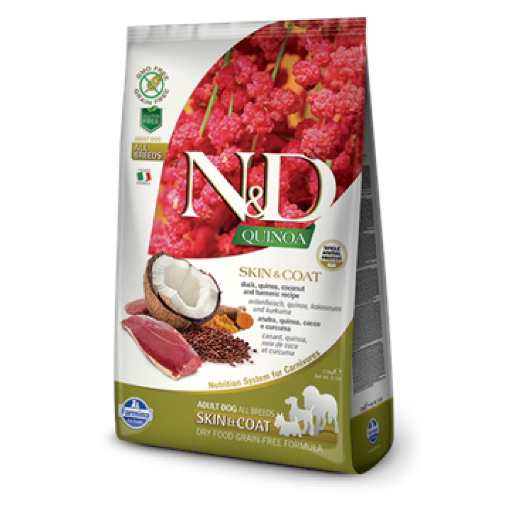 N&D Grain Free Quinoa DOG Skin&Coat Duck & Coconut 2,5kg