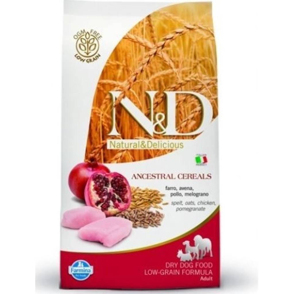 N&D Low Grain DOG Adult M/L Chicken & Pomegranate 12kg