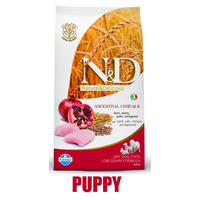 N&D Low Grain DOG Puppy M/L Chicken & Pomegranate 12kg (kuře + granátové jablko)