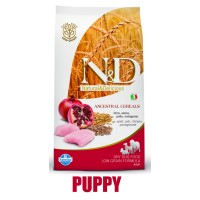 N&D Low Grain DOG Puppy M/L Chicken & Pomegranate 12kg (kuře + granátové jablko)