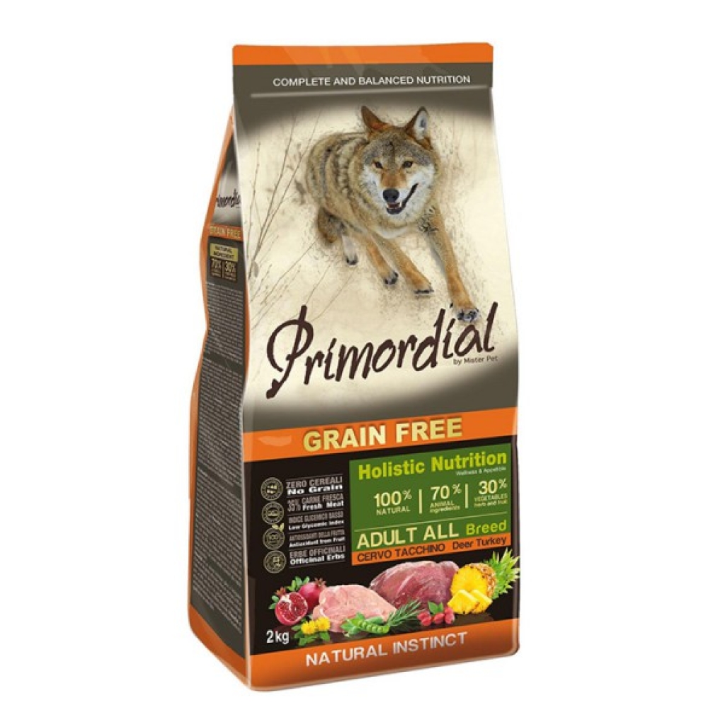 Primordial Grain-Free Adult Deer & Turkey 12kg