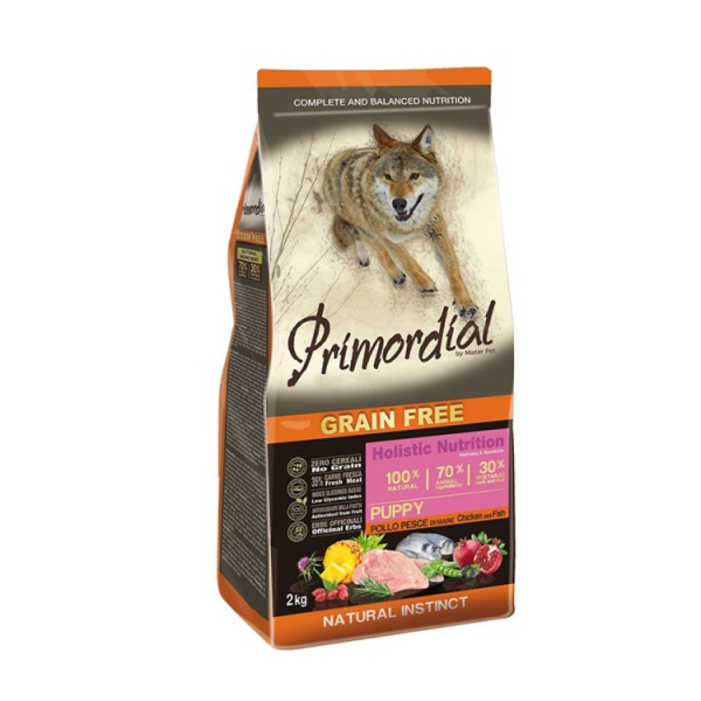 Primordial Grain-Free Puppy Chicken & Sea Fish 12kg