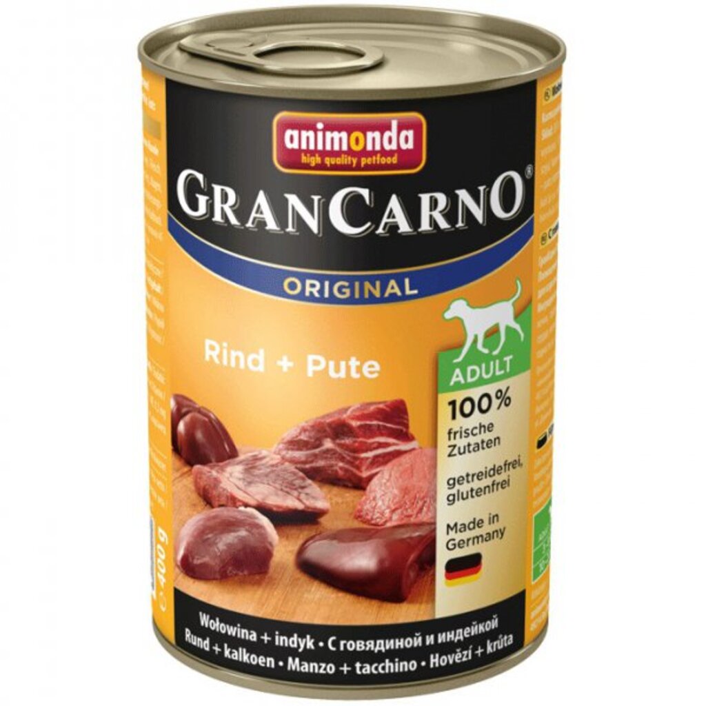 Animonda GRANCARNO konzerva ADULT s krůtou 400g NEW