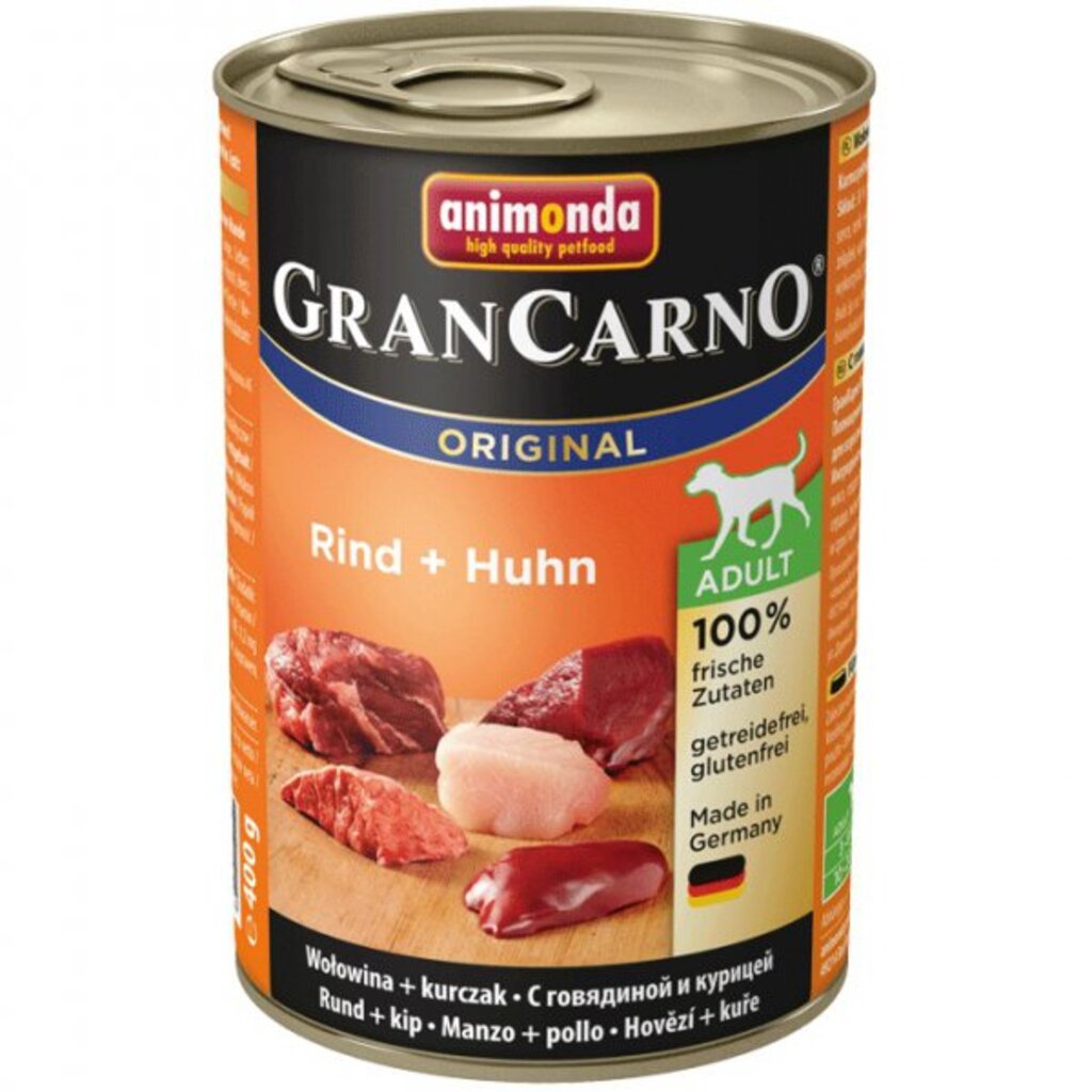 GRANCARNO Adult - hovězí, kuře 400g