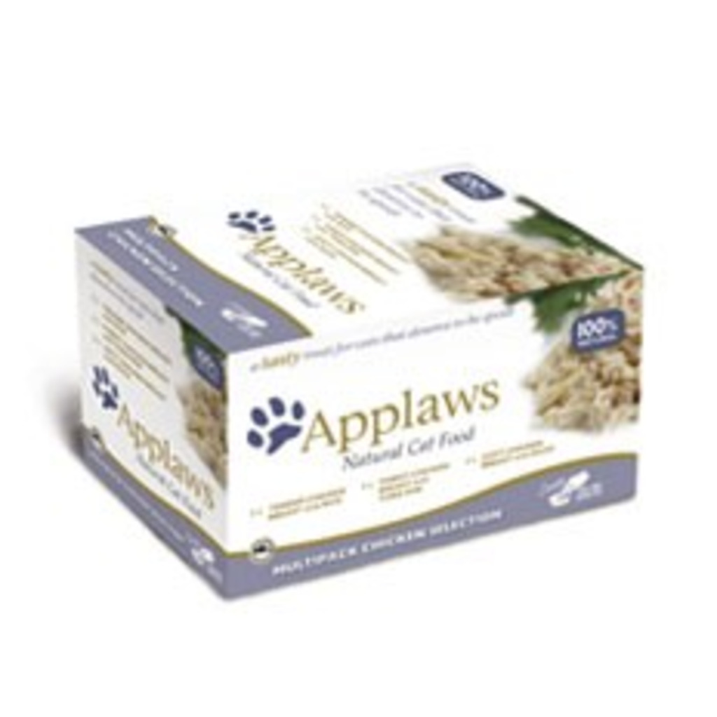 Applaws miska Cat 8 x 60g MultiChicken - Kuřecí výběr