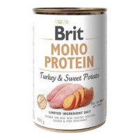 Brit Dog konz Mono Protein Turkey & Sweet Potato 400g