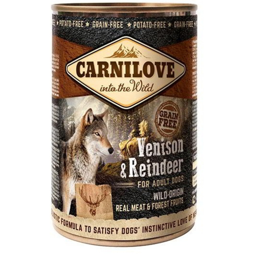 Carnilove Wild Meat Venison & Reindeer 400g