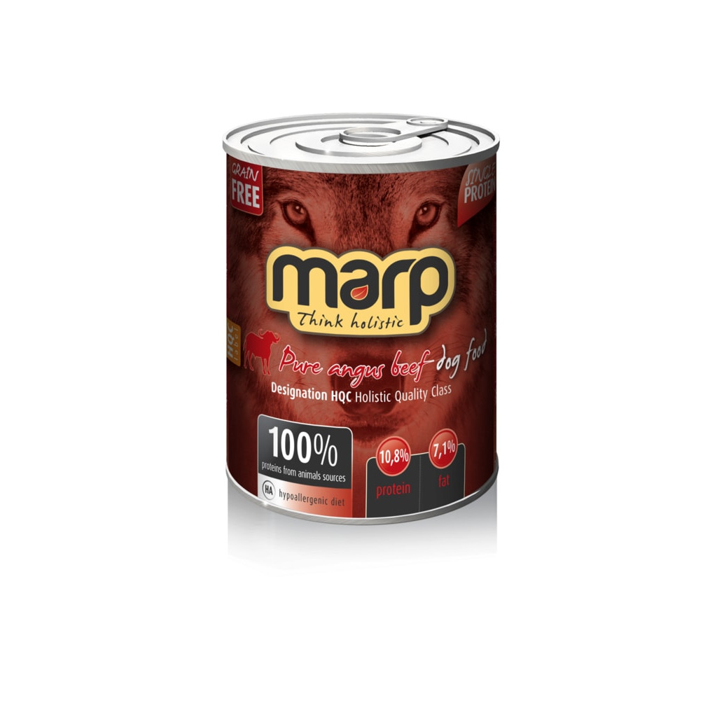 Marp Dog Angus Beef konzerva pro psy s hovězím 400g