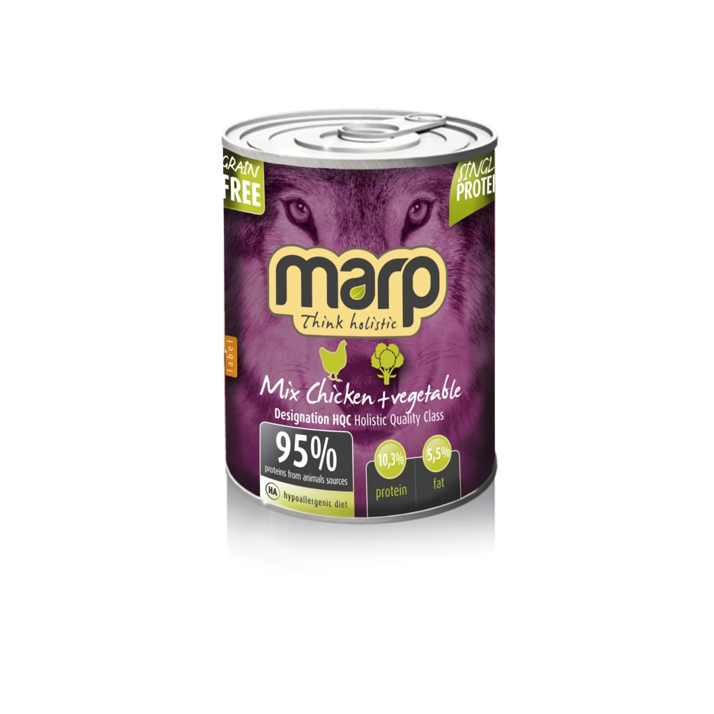 Marp Dog Mix konzerva pro psy kuře + zelenina 400g