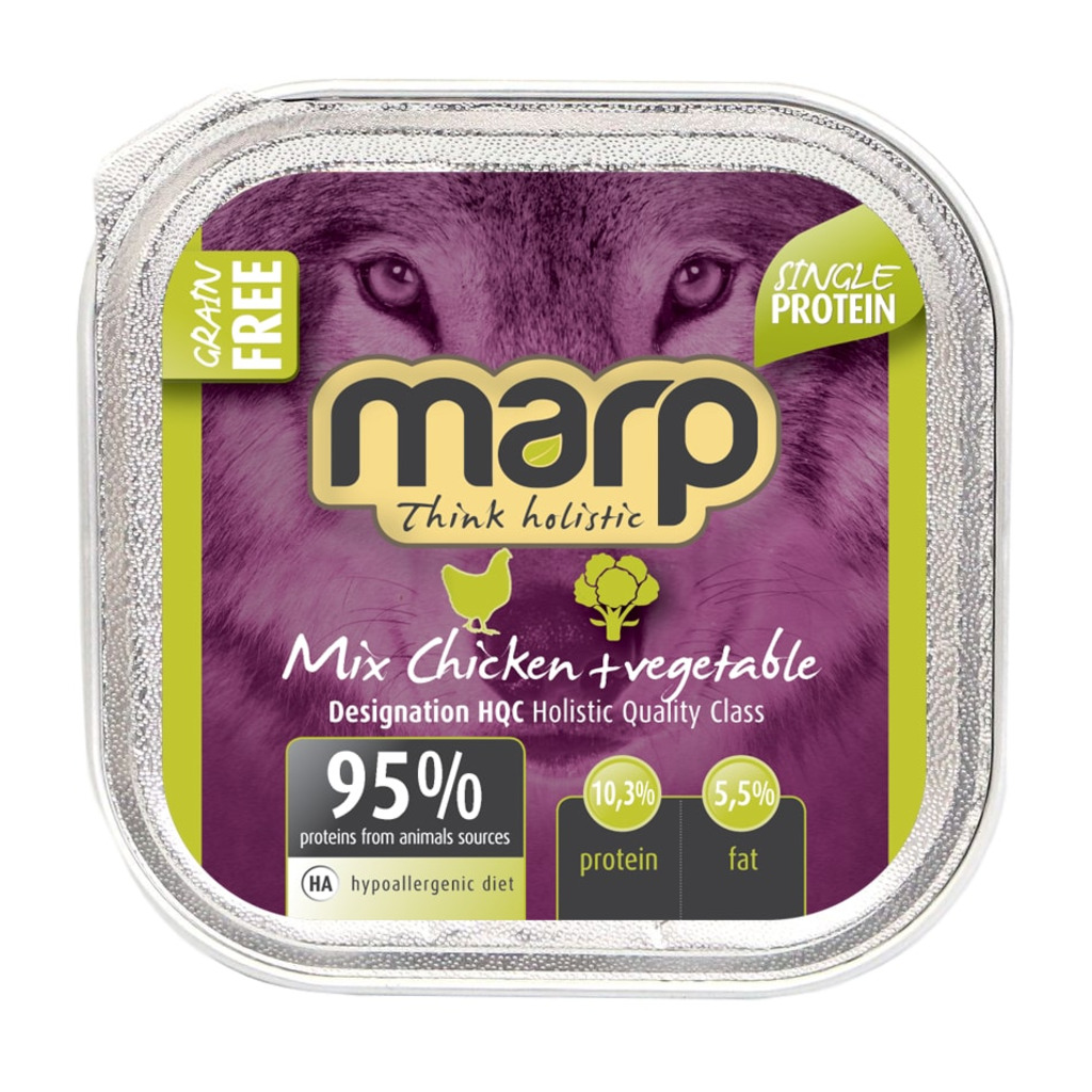 Marp Dog Mix vanička pro psy kuře + zelenina 100g