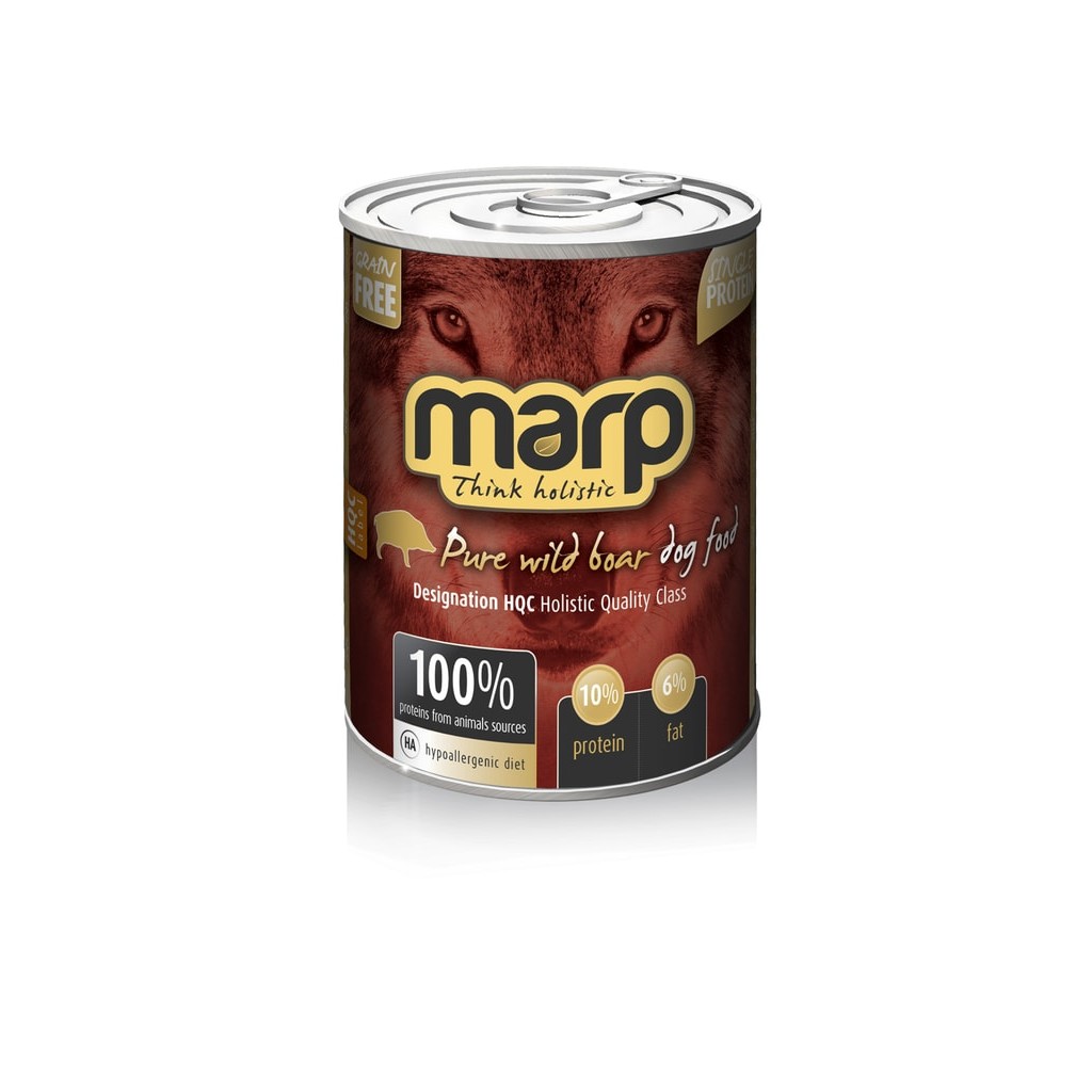 Marp Dog Wild Boar konzerva pro psy s divočákem 400g