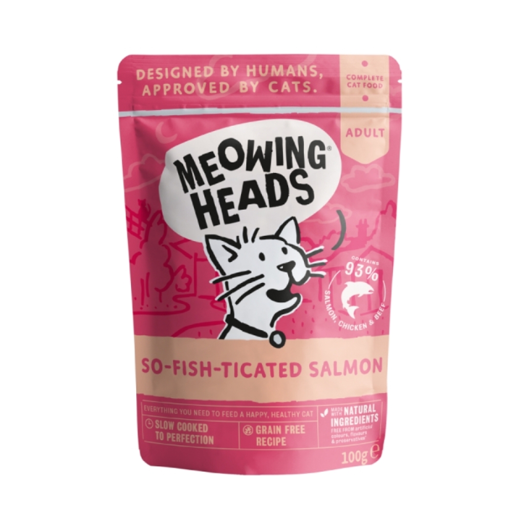 Meowing Heads So-fish-ticated Salmon - kapsička
