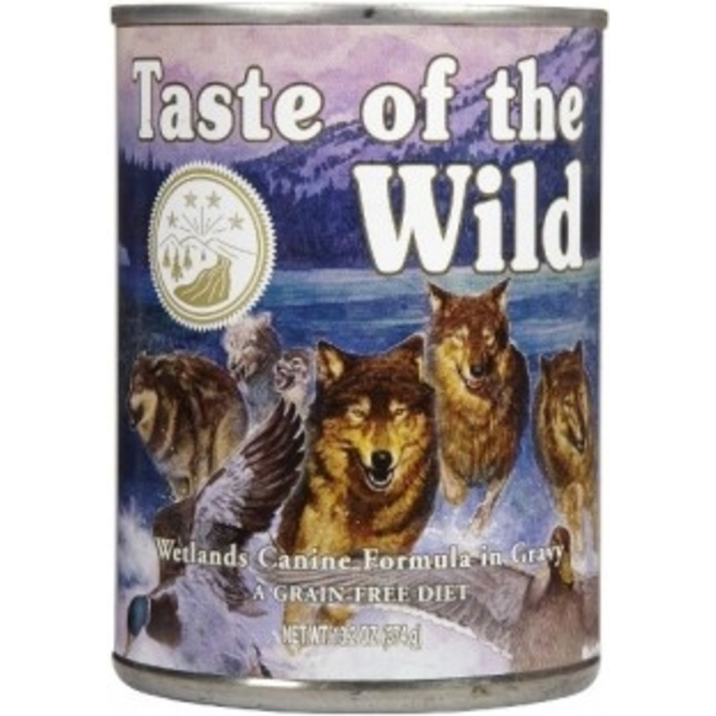 Taste of the Wild Wetlands Wild Fowl konzerva 390g