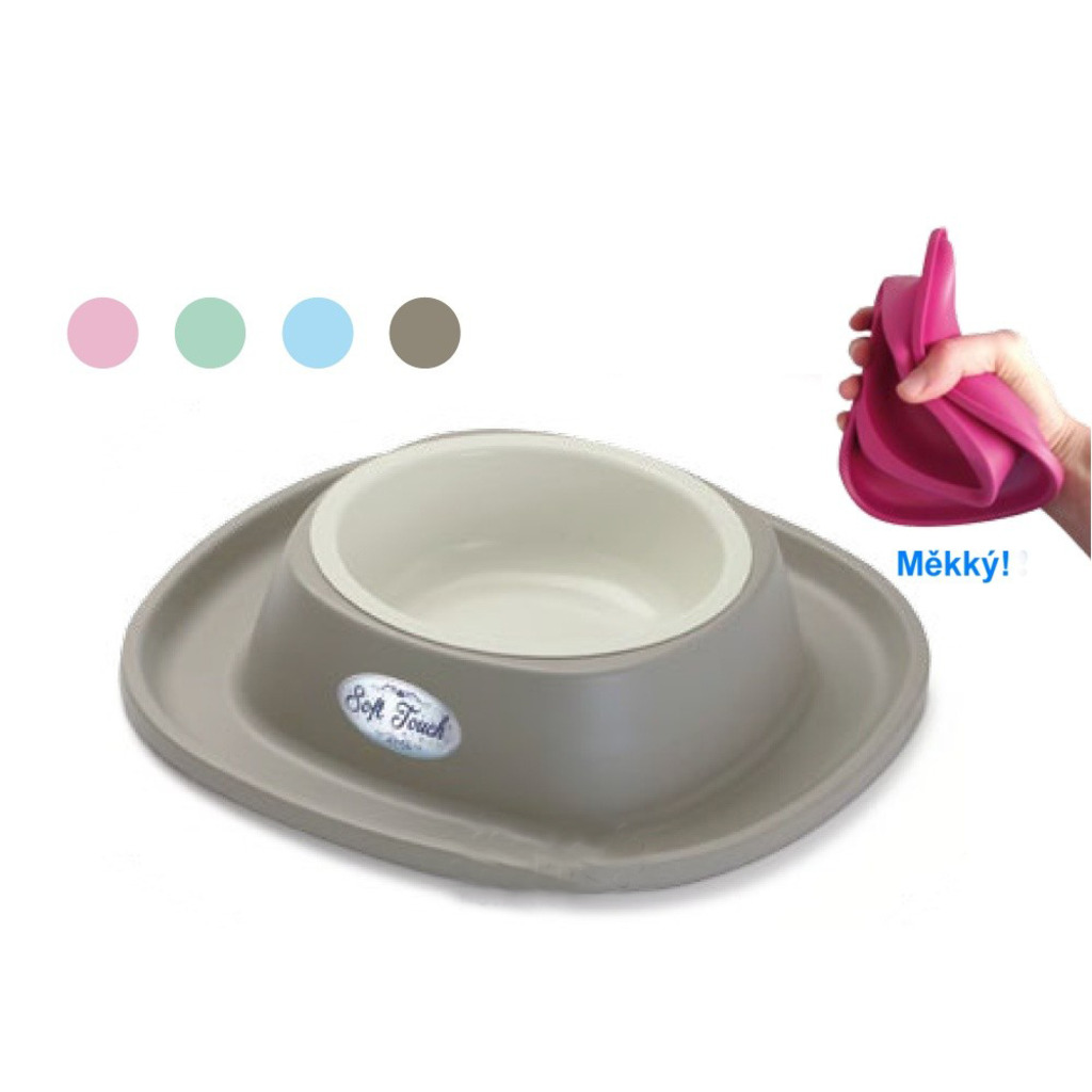 Miska SOFT TOUCH big pr.28x5,5