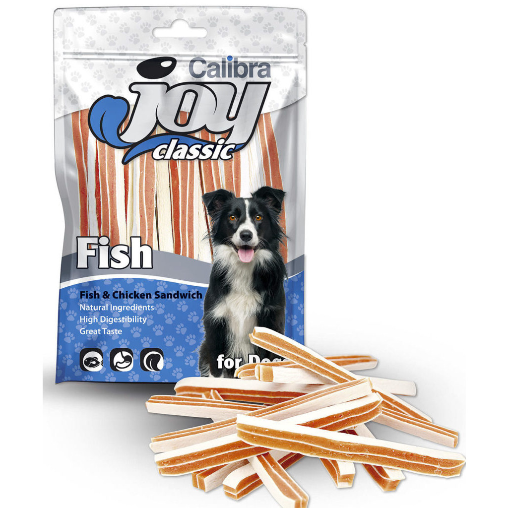 Calibra Joy Dog Classic Fish & Chicken Sandwich 80g