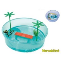 Terarium TORTUGA ISLE pr.26xh7,5-PLAST