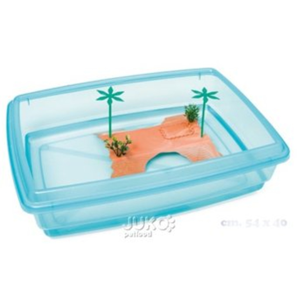 Terarium TORTUGA JUMBO 54x40xh14-PLAST