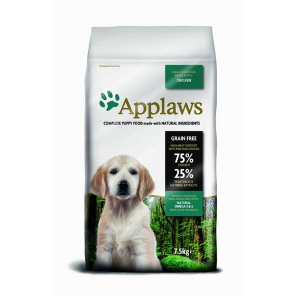Applaws Dog Puppy Small & Medium Breed Chicken 2kg 