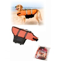 Vesta plavací Dog L 40cm oranžová