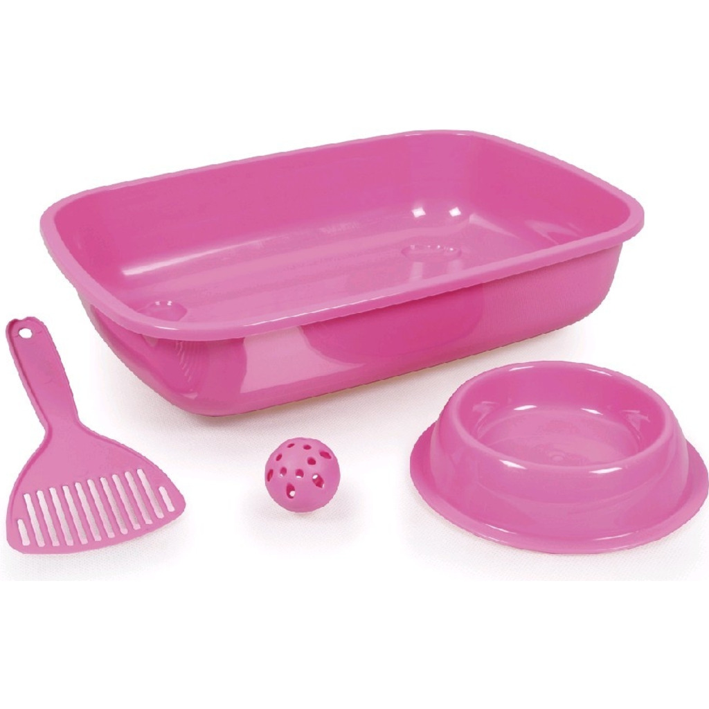 WC Welcome kitten set růžový