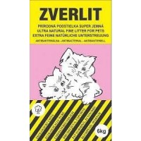 ZVERLIT růžový super jemná Podestýlka kočka 6kg