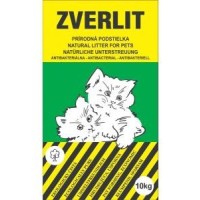 ZVERLIT zelený hrubá Podestýlka kočka 10kg