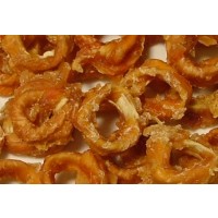 Kroužky z tresky obalené kuřecím masem 250g